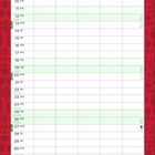 Kalender für Dezember mit Minion-Illustration. Zwei Minions, einer mit Weihnachtsmütze, Geschenke, Kekse und Milch im Vordergrund.