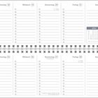 Zwei Kalenderwochen (20 und 21) mit Daten und Notizzeilen. Monat Mai hervorgehoben. Feiertage: Pfingsten, Fronleichnam.