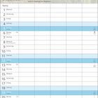 Logo: unicef für jedes Kind. Text: "DEZEMBER. UNICEF engagiert sich in Rumänien...". Ein Kind sitzt lächelnd im Gras; Kalender unten.