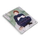 Buchtitel: "Paula Modersohn-Becker: Ich bin mutig, ich male". Illustration einer Frau in blauem Kleid, die schreibt.