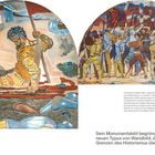 Ferdinand Hodler erhielt den Auftrag, zwei Fresken zu schaffen. Er stieß auf Kritik. Darstellung des Rückzugs von Marignano.