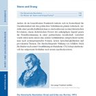 MATERIALIEN, Sturm und Drang. Die literarische Revolution, Die Räuber als Sturm und Drang-Drama? Portrait von Friedrich Schiller.