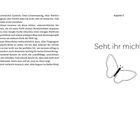 Kapitel 3, "Seht ihr mich?". Eine minimalistische Linie eines Schmetterlings zeichnet sich daneben ab.