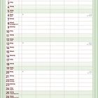 Kalenderblatt für Dezember 2027 mit Wochentagen, Wochenzahlen und Feiertagen. Verspieltes Layout mit Hirsch-Dekoration.