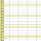 Kalender für Dezember 2027. Tage und Wochen sind nummeriert und in hellgrünen Zeilen organisiert.