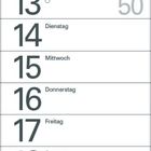 Kalender für Dezember 2027. Wichtige Tage: 2. Advent (5.), 3. Advent (12.), 4. Advent (19.), Weihnachten (25., 26.), Silvester (31.).
