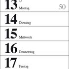 Ferientermine 2027 sind aufgelistet. Ein Kalender zeigt Dezember-Tage und Feiertage wie Advent und Weihnachten, inklusive Silvester.