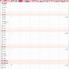 Kalender für Dezember 2027. Enthält bunte Illustrationen mit Geschenken und Weihnachtsmotiven oben.