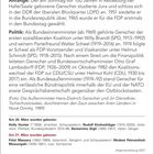 c) 18 Jahre  
Anfänge: Der am Sonntag vor 100 Jahren in Reideburg bei Halle/Saale geborene Genscher studierte Jura...
