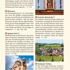 Reisehöhepunkte: Texte beschreiben Heidelberger Schloss, Rheinaue, Speyerer Dom, Deutsche Weinstraße, Hambacher Schloss.