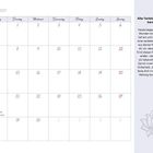 Kalender für Juni 2027. Rechts ein Zitat: "Alte Verletzungen sanft berühren..." mit einem Lotus-Logo darunter.