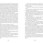 Das Bild zeigt zwei Buchseiten mit einem fortlaufenden Text, der einen Dialog zwischen Josie und Casper enthält. Es beginnt mit Josies inneren Gedanken und einem Gespräch über persönliche Gefühle und Pläne. Die Seiten sind mit den Nummern 24 und 25 gekennzeichnet.