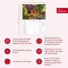 "Made in Germany"; hochwertiger Kalender mit farbenfrohen Fotografien. Saisonal; viel Platz, Feiertage, FSC-Papier, Poster.