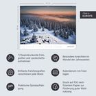 "12 beeindruckende Fotografien und Landschaftsaufnahmen." Winterlandschaft mit verschneiten Bäumen, Kalender Januar.