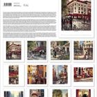 "City Life" von Brent Heighton. Eine Sammlung von zwölf urbanen Szenen mit Straßencafés, Stadtansichten und alltäglichen Momenten.