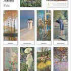 "Impressionisten" - Sammlung von Gemälden berühmter Künstler: Monet, Degas, Renoir. Kalender für 2027.