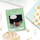 Kalenderblatt „SCHÜTZE“ (23.11.-21.12), Comic: „Willst du wissen, Stefan, was ich mir von der Sternschnuppe gewünscht habe?“