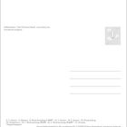 Vollblutaraber - Foto: Christiane Slawik, www.slawik.com. Ein stilisiertes Briefmarken-Design zeigt einen Ballon über Wolken.