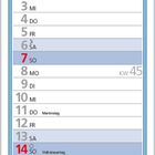 "November 2027" unten; Kalender für November mit Feiertagen. Gemälde einer Frau, die in einem Interieur liest.