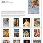 "Meisterwerke der Renaissance", "Raphael", "Jan Gossaert", "Tizian". Zwölf Gemälde-Miniaturen, darunter Engel und berühmte Szenen.