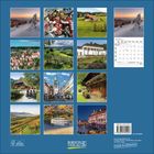 „KORSCH VERLAG“, „MADE IN GERMANY“. Zwölf Bilder mit Landschaften und Stadtansichten in einem Raster angeordnet.