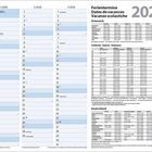 Ferientermine für 2027 in Österreich, Schweiz, Deutschland. Links Kalenderübersicht für Januar bis März 2028.