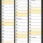 Kalender für Januar bis März 2028. Wichtige Daten: Neujahr, Heilige Drei Könige, Valentinstag, Aschermittwoch.