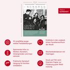 "GEORGE ENESCU", "Spiralaufhängung", "53 sorgfältig ausgewählte Farbbilder", "Einblicke in den Facettenreichtum der Musik". Zeigt ein Kalendermotiv mit Musikerfoto.