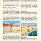 Seite 14 beschreibt Reisehöhepunkte: Etosha-Nationalpark mit Tieren, Sossusvlei-Dünen, Swakopmund, Twyfelfontein, Skelettküste, Kaokoveld.