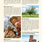 Texte: 

1. Rhodt unter Rietburg
2. Altschlossfelsen
3. Burg Trifels
4. Biosphärenreservat Bliesgau
5. Donnersberg

Bilder: Natur, Felsen, Burg.