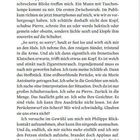 Seite 20. Eine Geschichte über eine Begegnung auf einer Party. Ein Mann entschuldigt sich und es gibt eine Verwirrung.