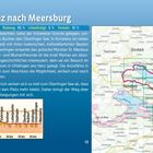 "Von Konstanz nach Meersburg, 66,1 km. Beginnend in Konstanz, am Seerhein, nahe der Schweizer Grenze." 

Links eine Karte mit Routen und Entfernungen. Rechts Text mit Sehenswürdigkeiten und Tipps.
