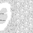 Text über den Mola Mola, auch Mondfisch genannt, eingerahmt von Mustern und Zeichnungen von Fischen.