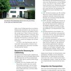 Seite 104, "Einbindung in die Haustechnik". Unten ist ein Haus mit Solarpanels auf dem Dach. Text über Photovoltaik.