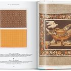 Vol. 4 - New Excavations

Links: Zwei dekorative Muster.

Rechts: Gemälde mit Tauben an einer Bronzesche Schale, umrahmt von floralen Mustern.