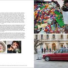 Texte: "The Lego company refused to sell me toy bricks..." Bild rechts oben: Bunte Legosteine. Unten: Rotes Auto vor Gebäude.