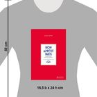"Bon Appétit Paris. Stilvoll essen, leben und genießen. Ein kulinarischer Guide." Rotes Buch-Cover auf grauem Hintergrund.