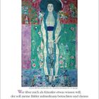 „Literatur-Wochenkalender“, Zitate über Kunst und Künstler mit verschiedenen Gemälden als Illustration.