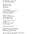 "grab für die jugend" in eleganter Schrift. Dieses Gedicht reflektiert über das Altern und verpasste Chancen.