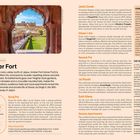 **Amber Fort**

Eine Beschreibung und Erläuterung von Amber Fort in Indien, einem befestigten Komplex aus gelbem und pinkem Sandstein.