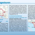 Tipps für Tagestouren. Panoramaaussicht Bodensee. Stockach - Überlingen - Stockach, 48 km. Startpunkt: Stockach, Altstadt.