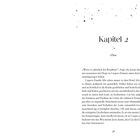 Kapitel 2: Clea. Text beschreibt eine Rückkehr ins Hotel, Gespräche und Erinnerungen. Seite 29. Sterne verzieren die Seite.