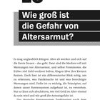18. Wie groß ist die Gefahr von Altersarmut? Text erklärt Rentensystem und Altersarmut in Deutschland detailliert.