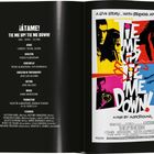 ¡ÁTAME! TIE ME UP! TIE ME DOWN! Genre: Comedy, Social Satire. Regie: Pedro Almodóvar. Bunte Filmposter-Illustration rechts.