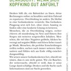Text: "DENKSUCHT: WENN SICH KOPFKINO GUT ANFÜHLT". Beschreibung von Overthinking und dessen Auswirkungen auf Menschen.