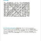 "Lösung: T L E W R E I T F... F X T S M I R 
Am 24. Dezember wurden geboren: Michael Curtiz, Hans Eichel, Elisabeth, Ava Gardner, Joseph Höffner."