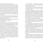 Seitenzahlen unten: 38 links, 39 rechts. Text beschreibt Szenen und Dialoge zwischen mehreren Charakteren in einem Resort.