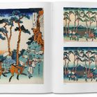 „25 – Misaka“, Text erläutert verschiedene Versionen. Links: Illustration mit Reitern und Bäumen, im Hintergrund ein Berg.