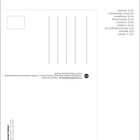 Text: "31.12. Silvester, 25./26.12. Weihnachten, 24.12. Heiligabend, 22.12. Winteranfang," und mehr.  
Rückseite einer Postkarte.