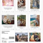 Texte: "Ich konnte mich nie... ein Buch zu lesen.", "Ein angenehmes Buch... macht.", "Romancier - nein, wenn... besser beginnen." Illustrationen von Frauen, die lesen.